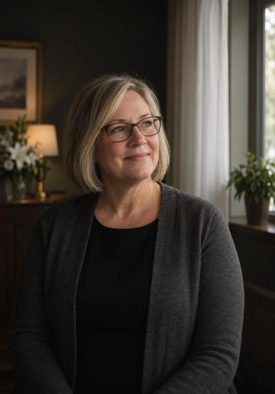 Gwen H., who runs a two-location funeral home.